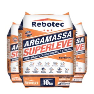 argamassa superleve rebotec